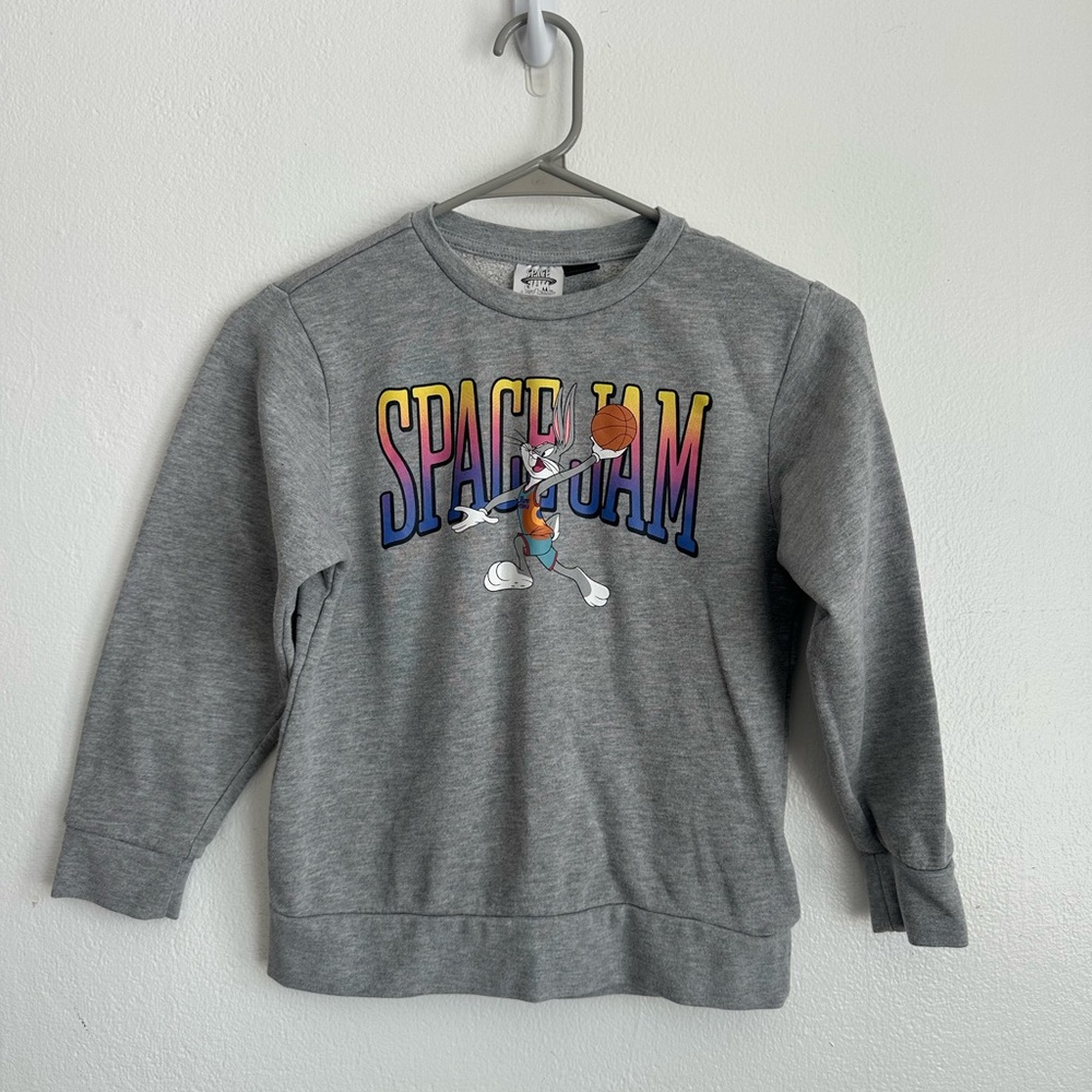 Space Jam Kids Gray Sweatshirt